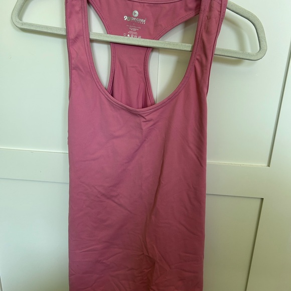 Pink Racerback Tank Tops - Picture 2 of 4